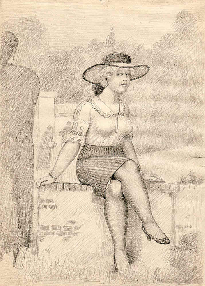 Fameni Leporini - Drawings and watercolors 1903-1904 - Image 45