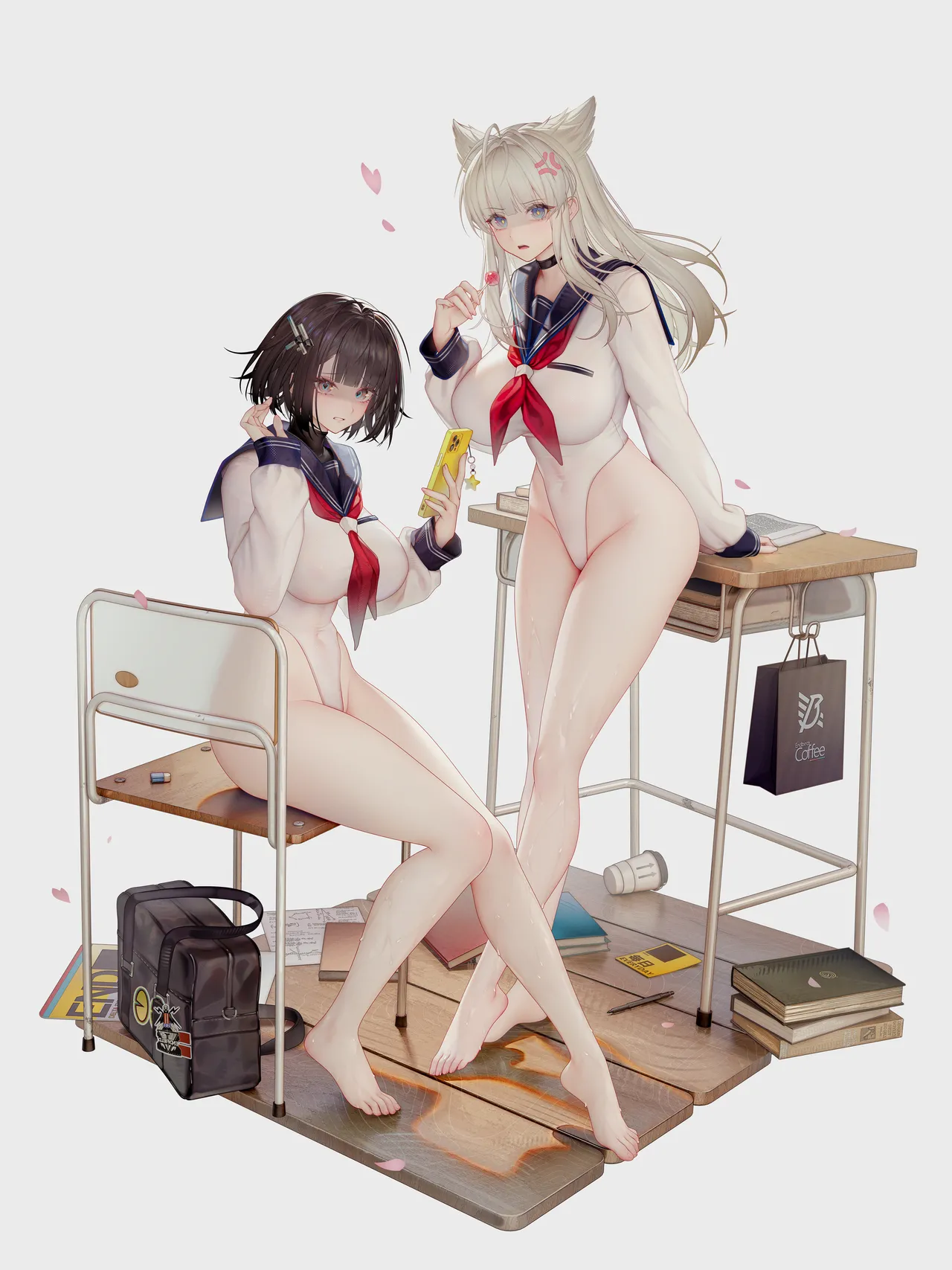 Fanbox Twitter 森空岛 冰宫Asylum Decensored - Image 10