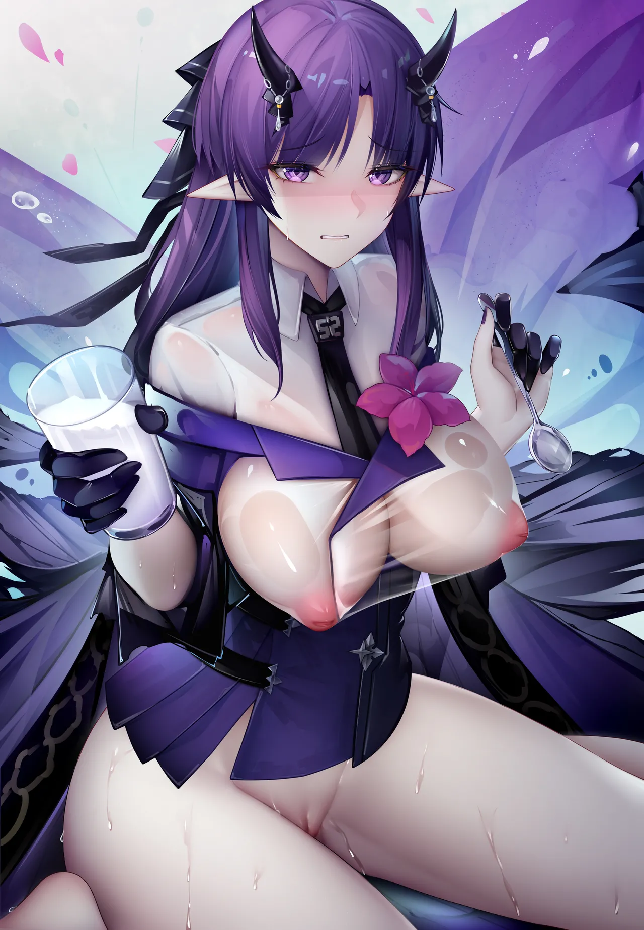 Fanbox Twitter 森空岛 冰宫Asylum Decensored - Image 162