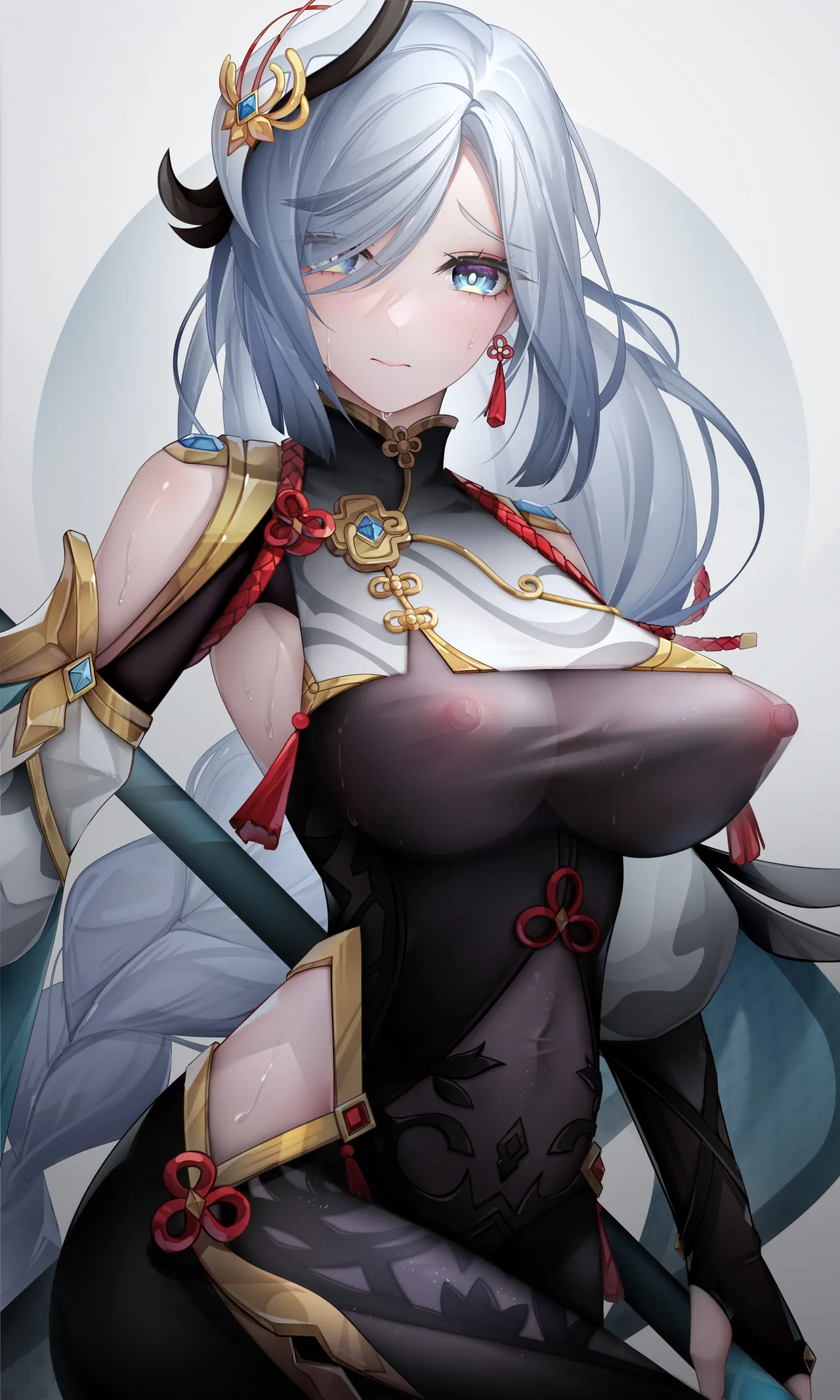 Fanbox Twitter 森空岛 冰宫Asylum Decensored - Image 264