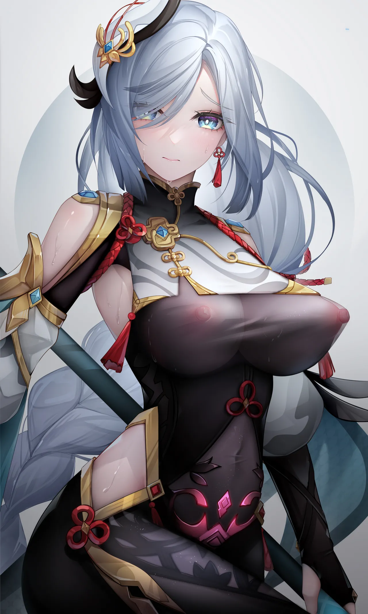 Fanbox Twitter 森空岛 冰宫Asylum Decensored - Image 269