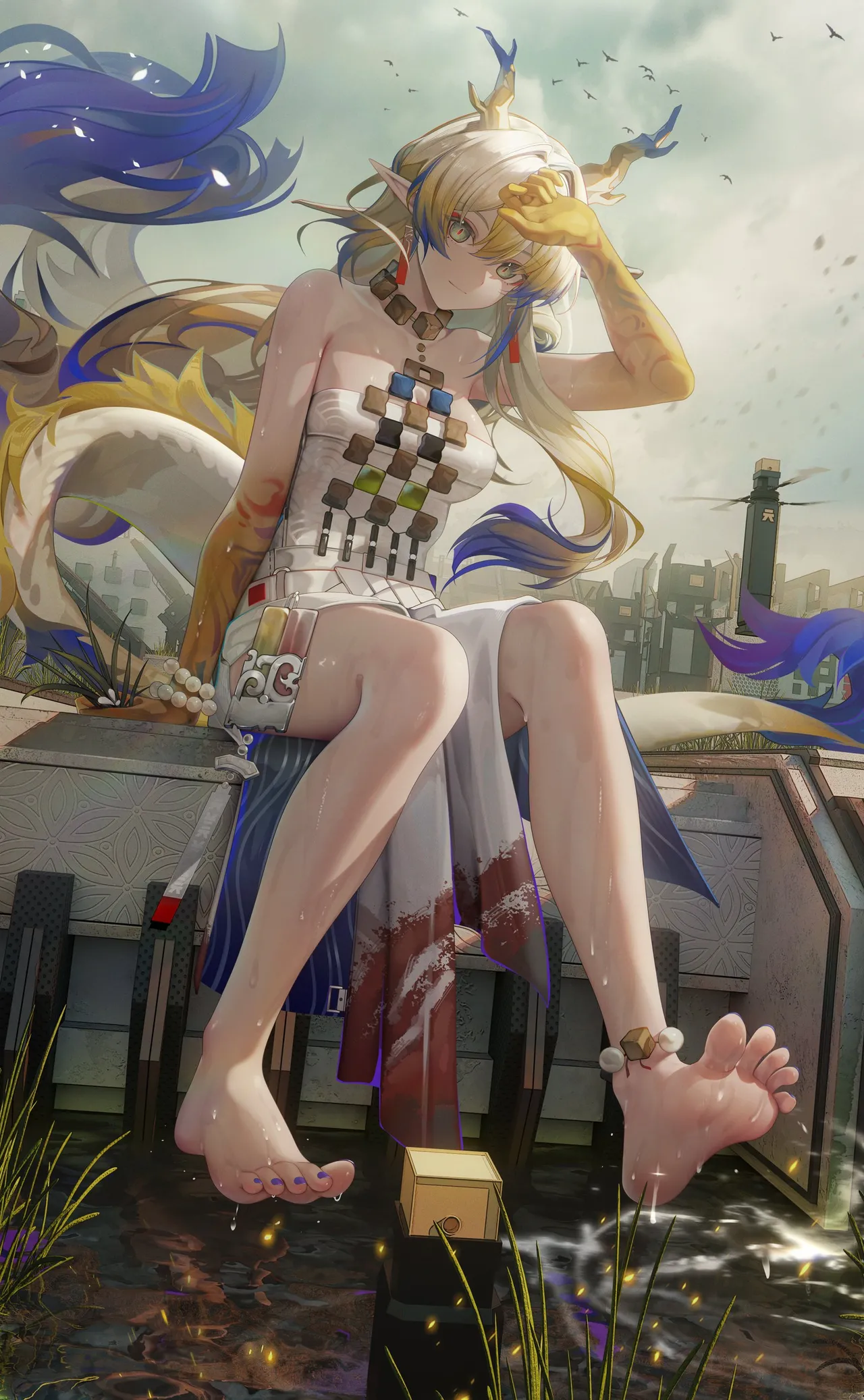 Fanbox Twitter 森空岛 冰宫Asylum Decensored - Image 43