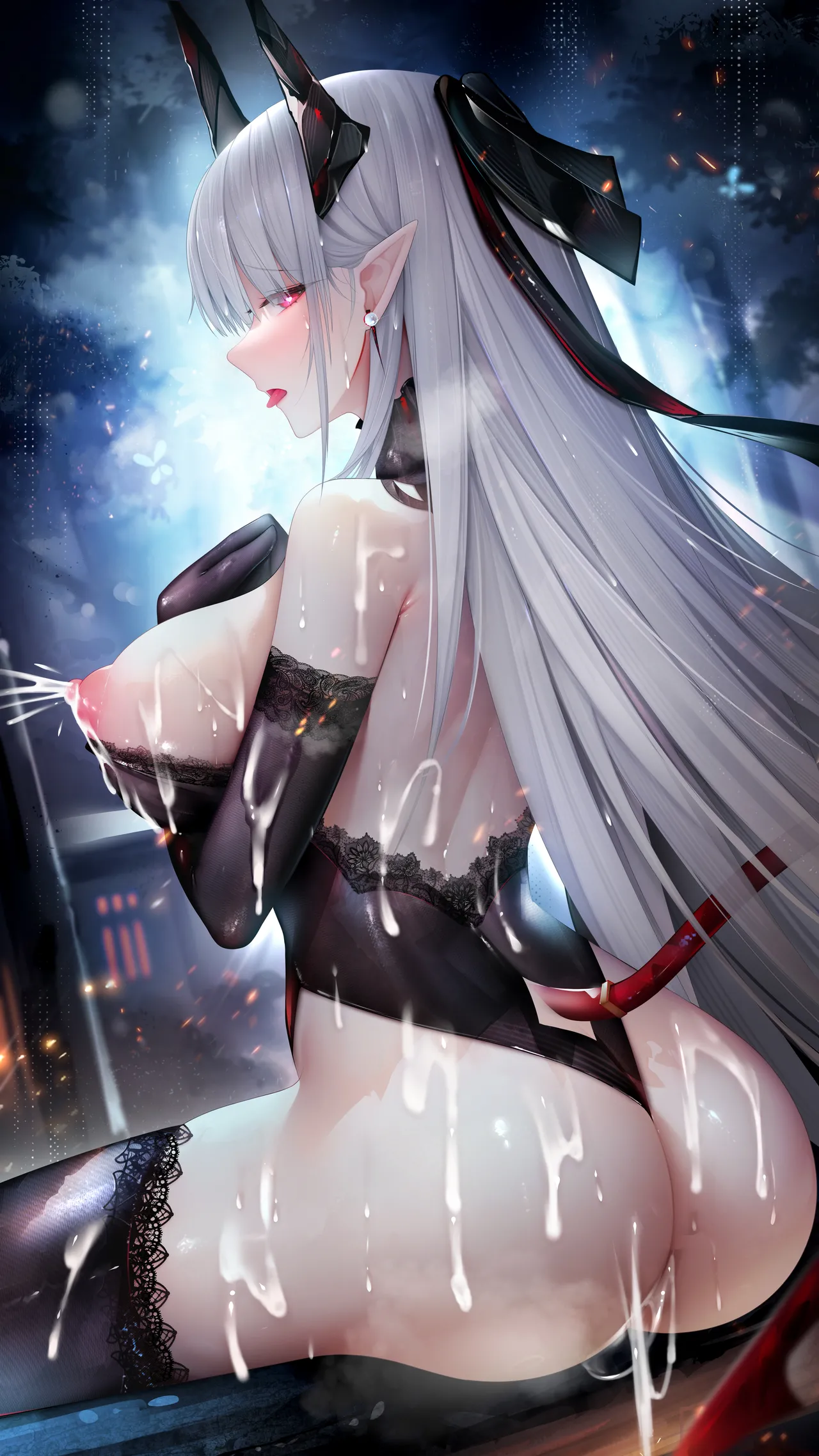 Fanbox Twitter 森空岛 冰宫Asylum Decensored - Image 703