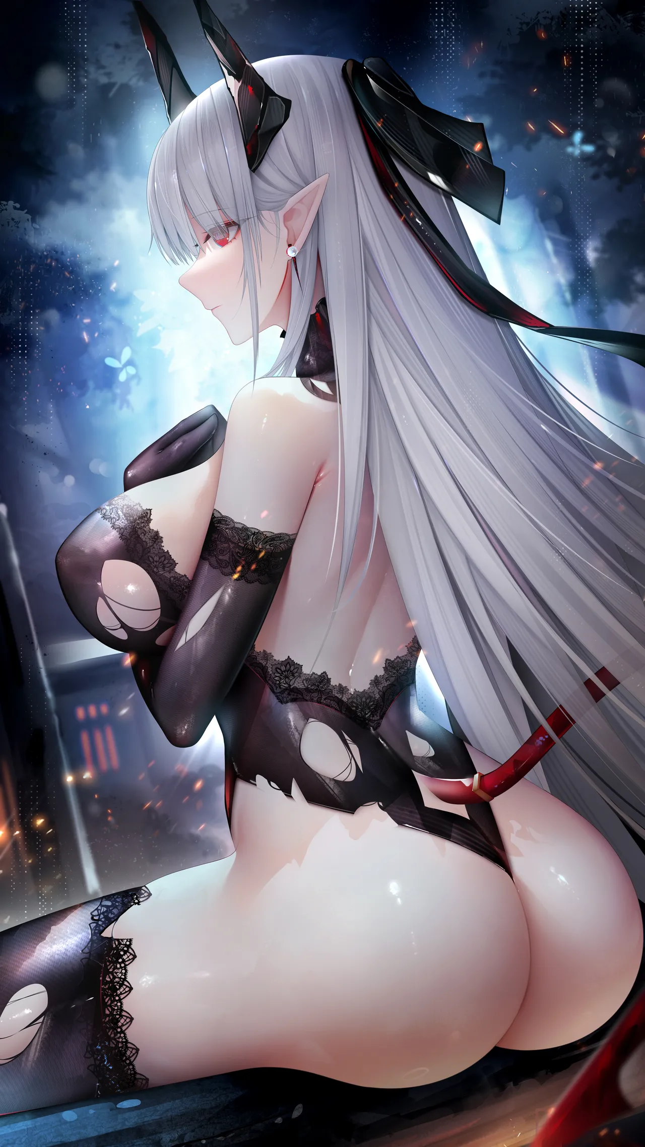 Fanbox Twitter 森空岛 冰宫Asylum Decensored - Image 707