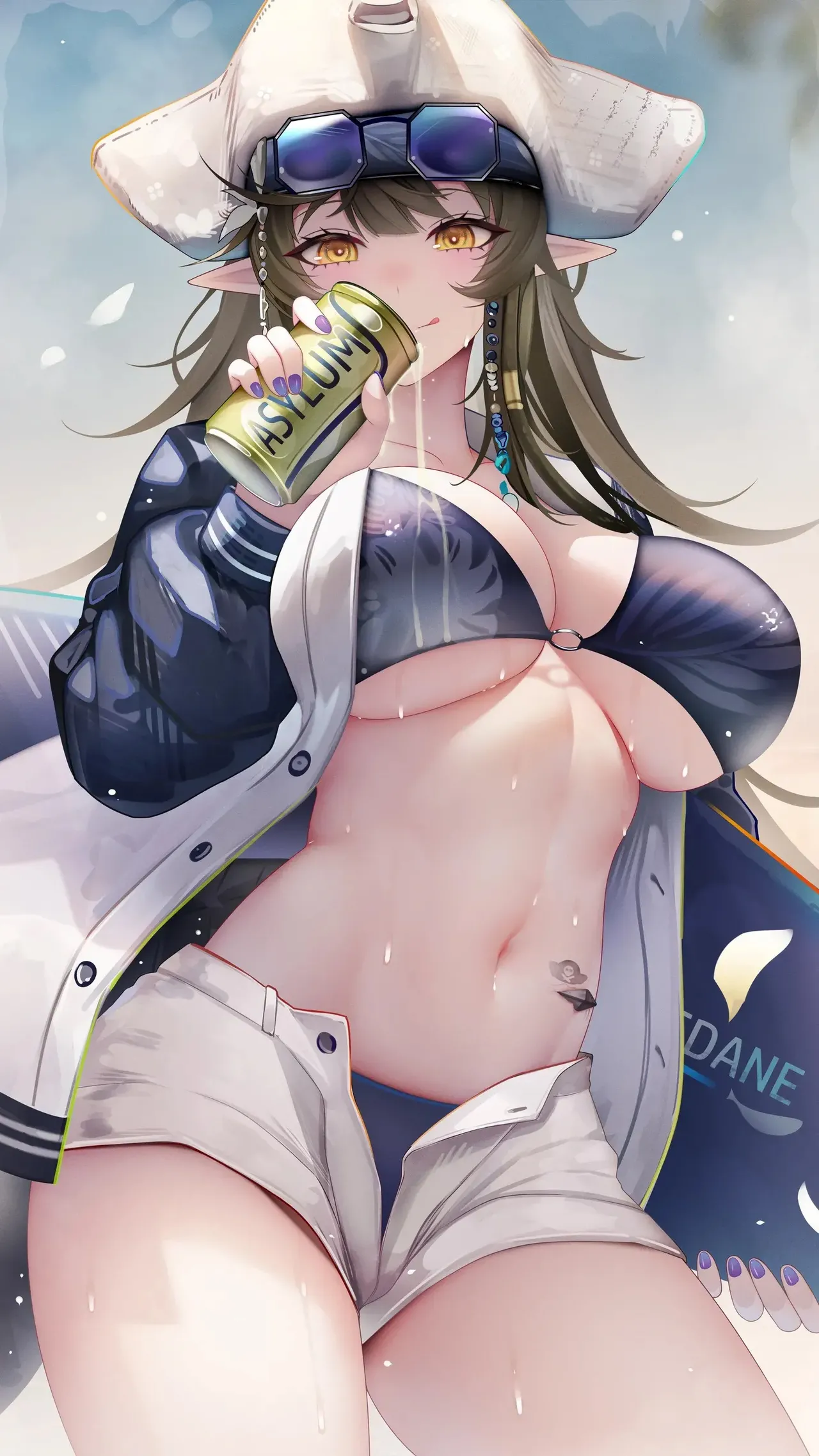 Fanbox Twitter 森空岛 冰宫Asylum Decensored - Image 73