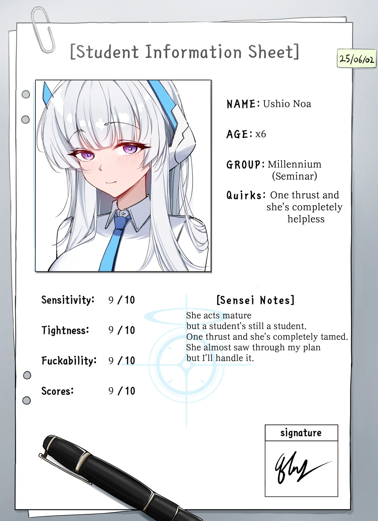 FANBOXKuro_torie우시오 노아 Ushio noa - Image 7