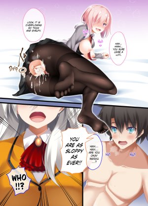 Fate Degenerate Order 1 - Master gets a boobjob and cowgirl fuck - 17 Pics - Page 7