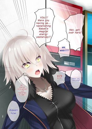 Fate Degenerate Order 2 - Servants Saber and Jeanne get a hot creampie in their petite pussy - 21 Pics - Page 12