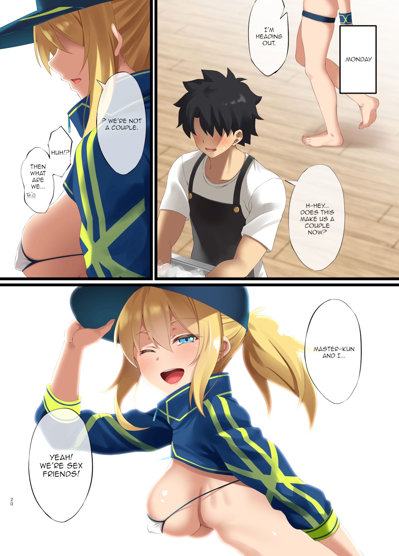 Fate Degenerate Order 7 - Sexy blonde servant gets pussy licked while asleep - 21 Pics - Image 19