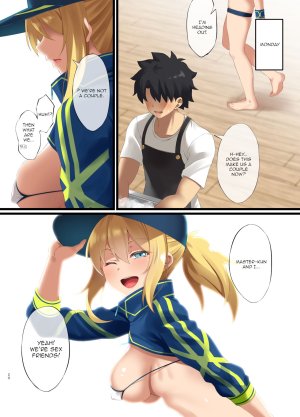 Fate Degenerate Order 7 - Sexy blonde servant gets pussy licked while asleep - 21 Pics - Page 19