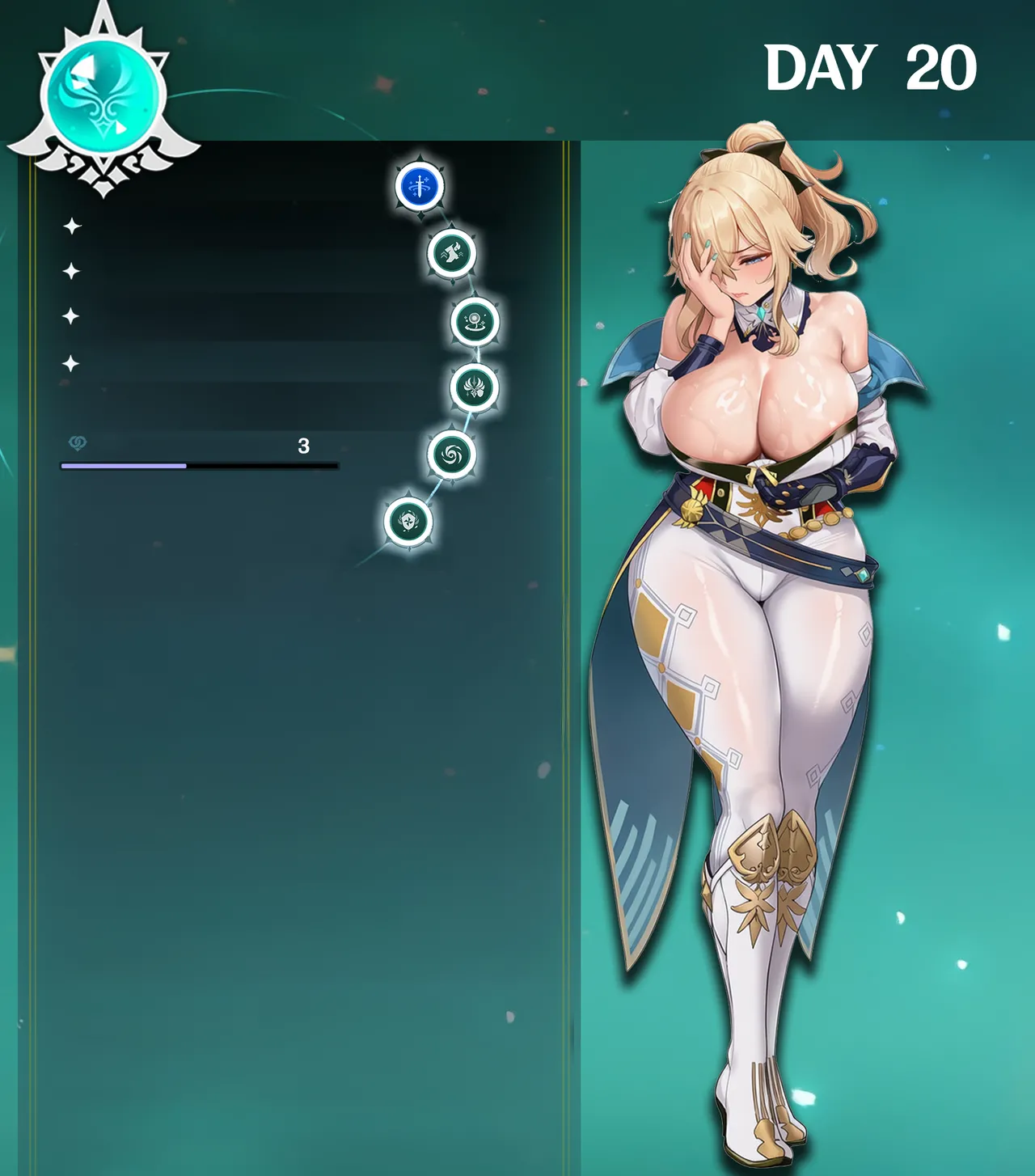 Fatui Conquest Plan Chapter 5 Jean White Flavor No. 3 Pixiv 111228391 - Image 37