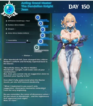 Fatui Conquest Plan Chapter 5 Jean White Flavor No. 3 Pixiv 111228391 - Page 18