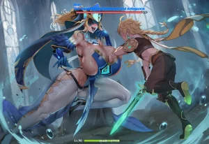 Fatui Conquest Plan Chapter 5 Jean White Flavor No. 3 Pixiv 111228391 - Page 29