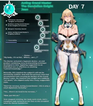 Fatui Conquest Plan Chapter 5 Jean White Flavor No. 3 Pixiv 111228391 - Page 4