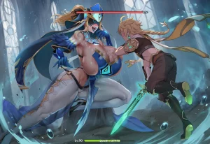 Fatui Conquest Plan Chapter 5 Jean White Flavor No. 3 Pixiv 111228391 - Page 59