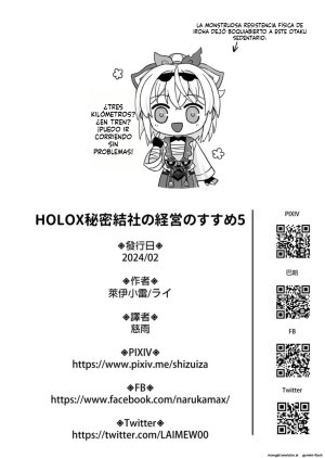 Feiren Shenghuo Laiyi Xiaolei HOLOX Himitsu Kessha Keiei no Susume 5 Guía para dirigir una sociedad secreta 5 Kazama Iroha Spanish MTL Digital - Page 29