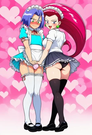 Femboy James from Team Rocket