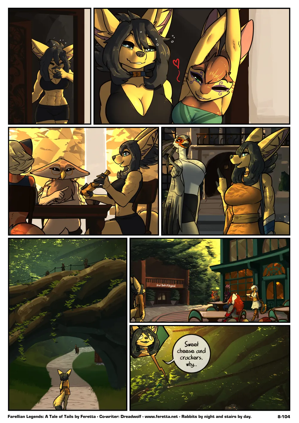 Feretta A Tale of Tails Chapter 8 - Power Play ongoing - Image 105