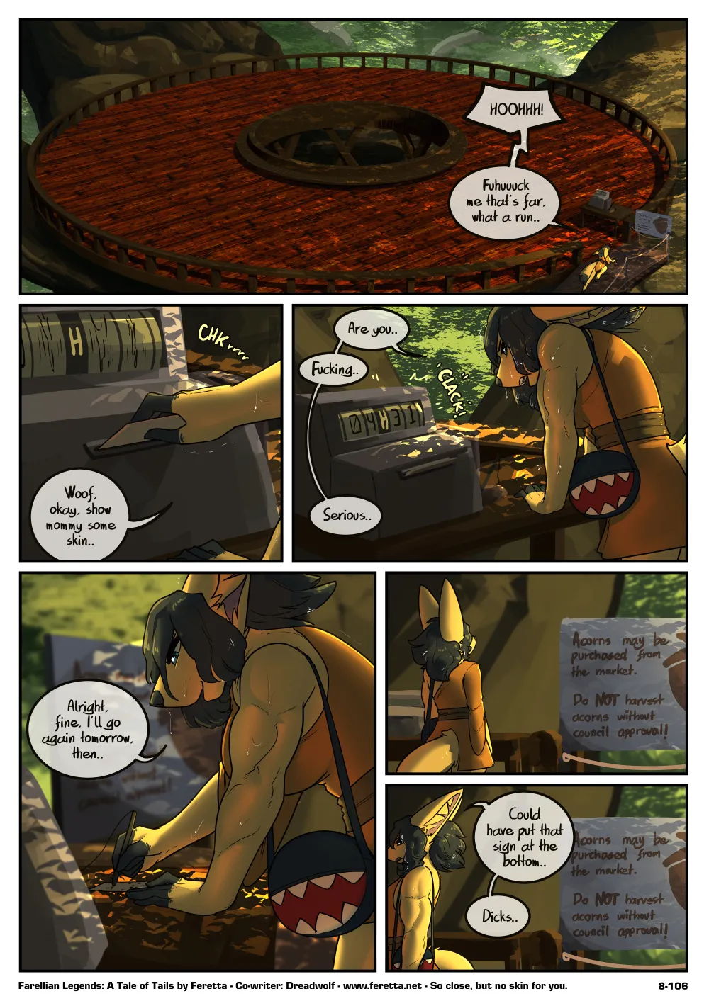 Feretta A Tale of Tails Chapter 8 - Power Play ongoing - Image 107