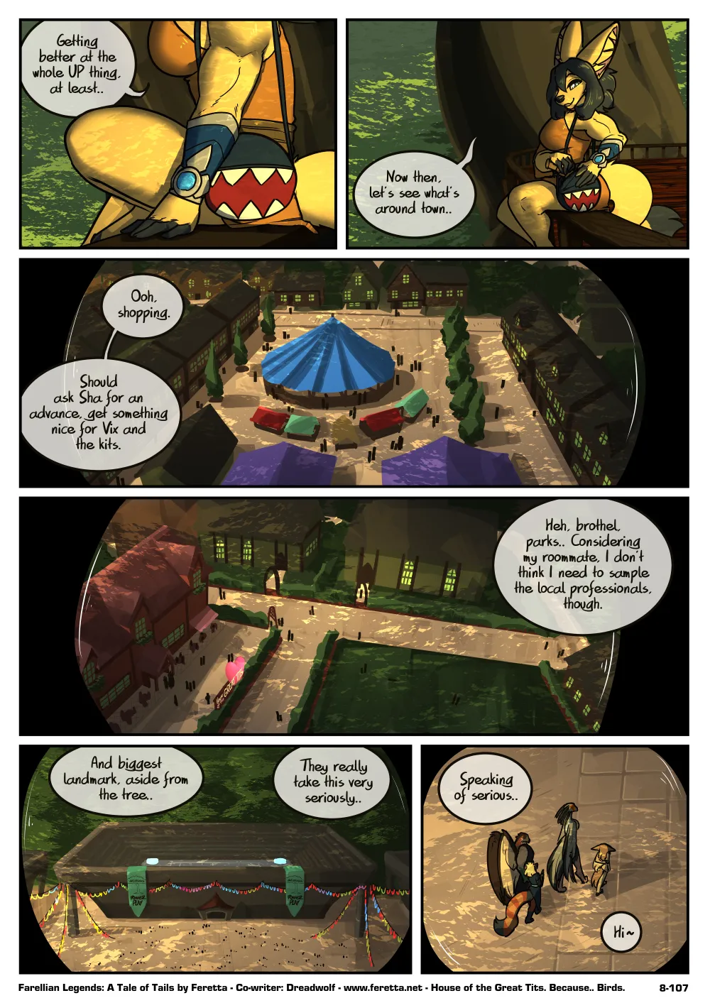 Feretta A Tale of Tails Chapter 8 - Power Play ongoing - Image 108