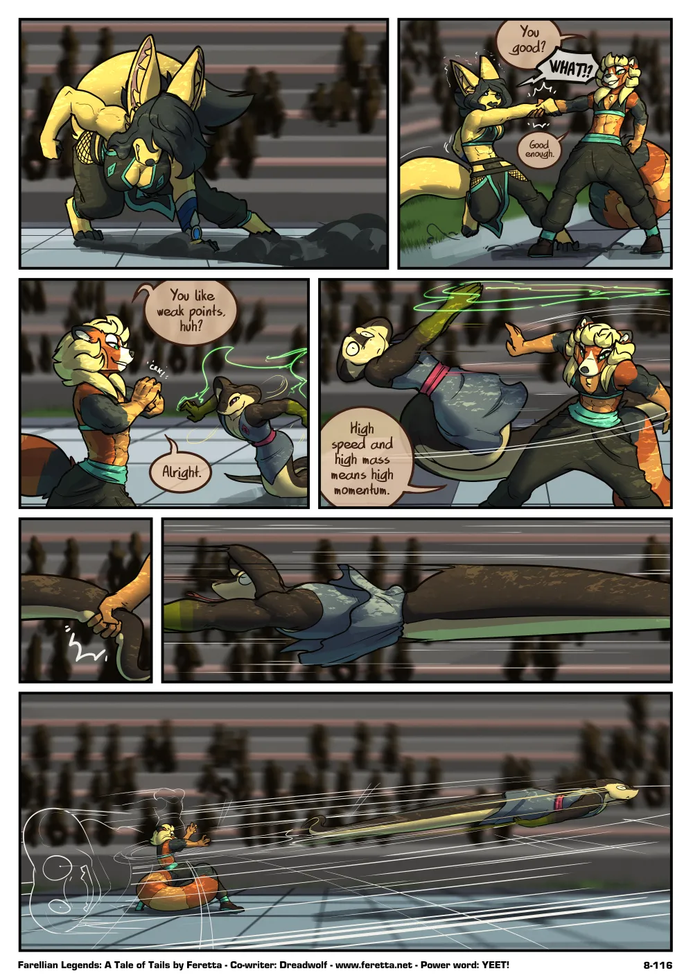 Feretta A Tale of Tails Chapter 8 - Power Play ongoing - Image 117