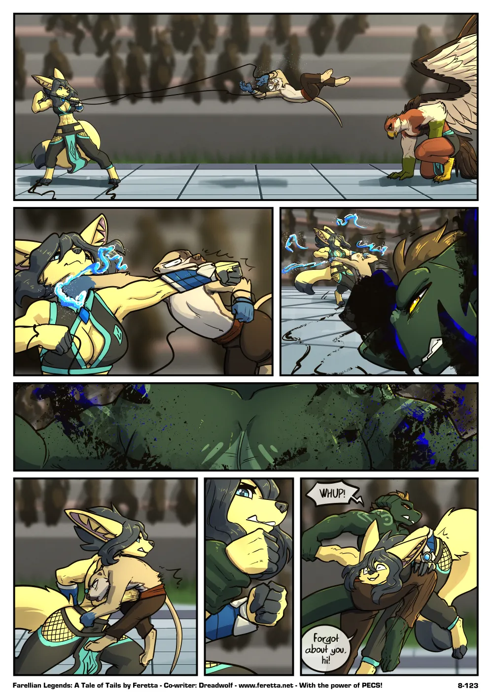 Feretta A Tale of Tails Chapter 8 - Power Play ongoing - Image 124