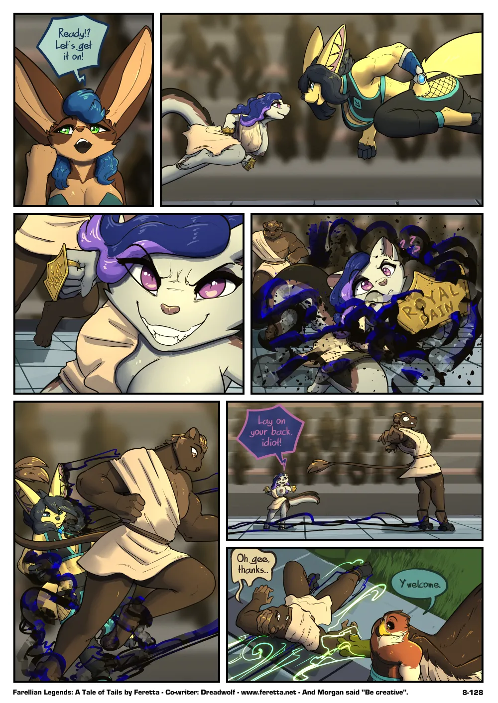 Feretta A Tale of Tails Chapter 8 - Power Play ongoing - Image 129