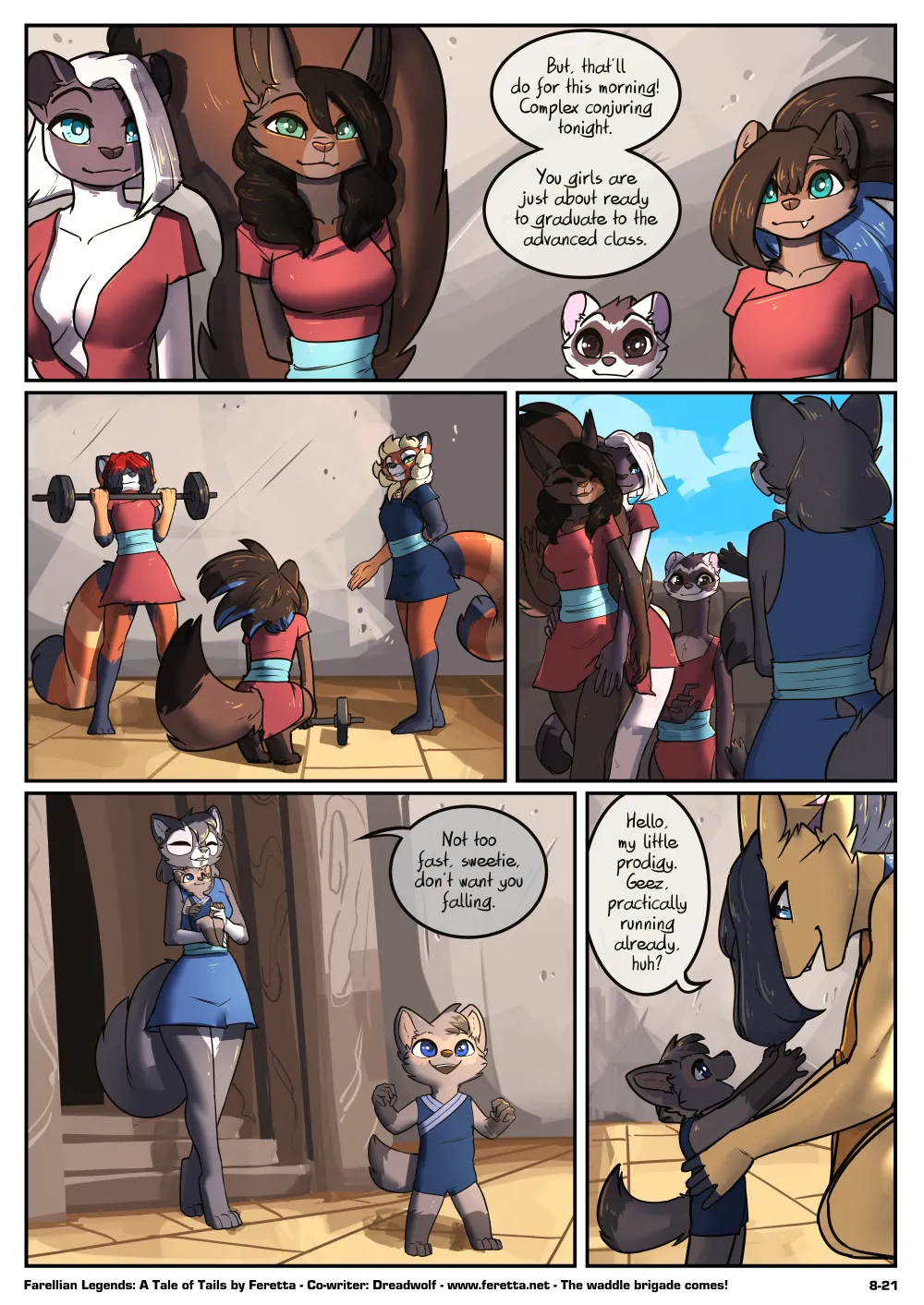 Feretta A Tale of Tails Chapter 8 - Power Play ongoing - Image 21