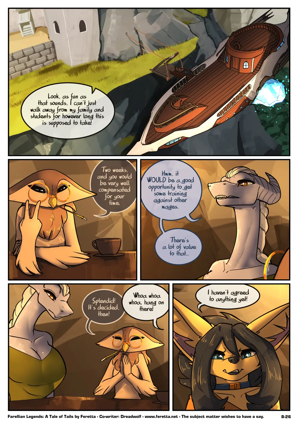 Feretta A Tale of Tails Chapter 8 - Power Play ongoing - Image 26