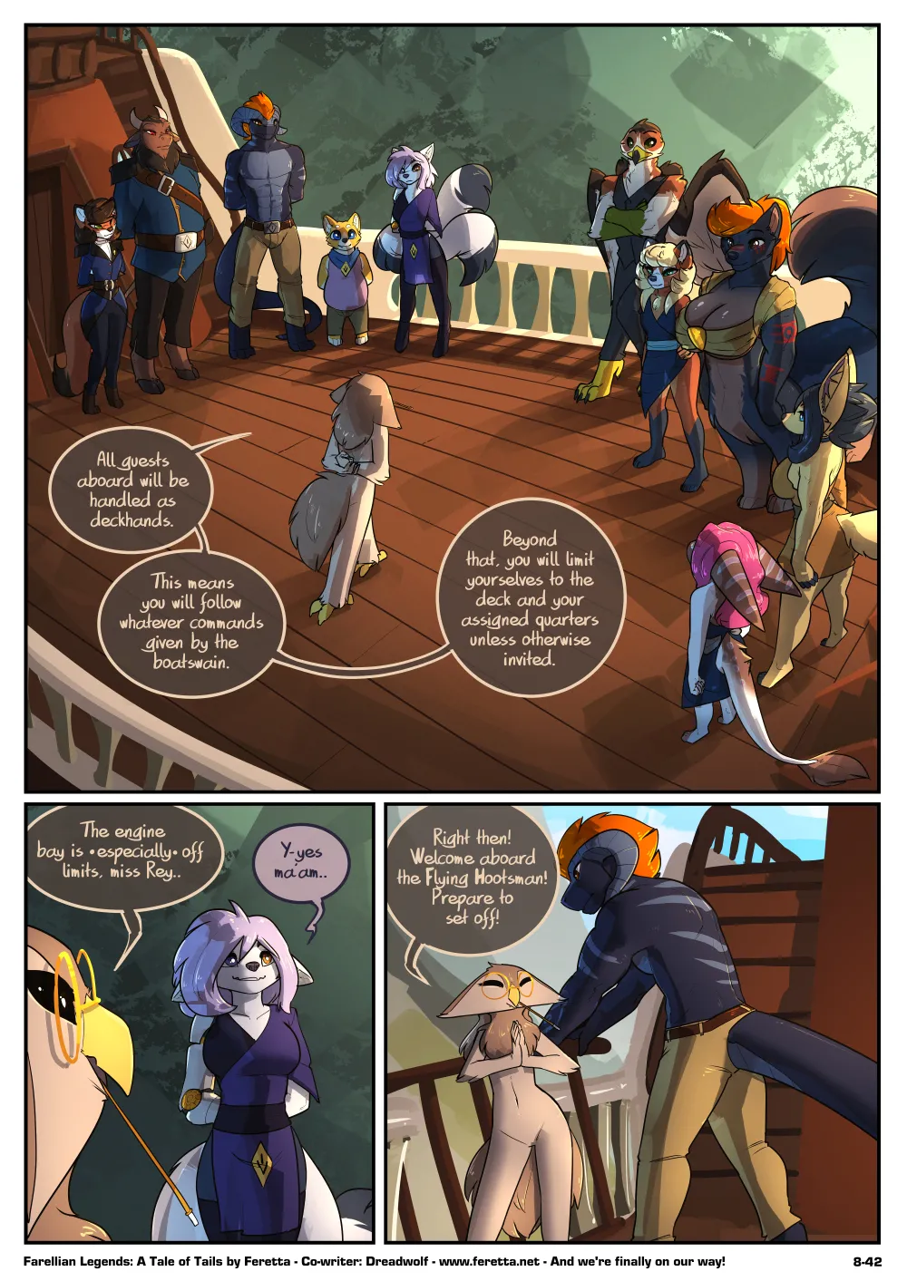 Feretta A Tale of Tails Chapter 8 - Power Play ongoing - Image 43
