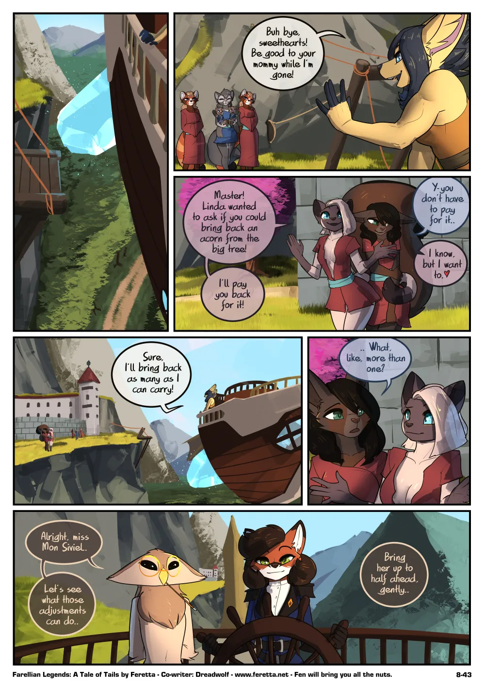 Feretta A Tale of Tails Chapter 8 - Power Play ongoing - Image 44
