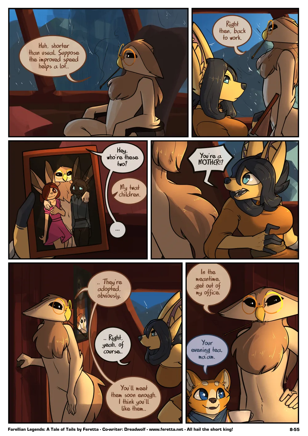 Feretta A Tale of Tails Chapter 8 - Power Play ongoing - Image 56