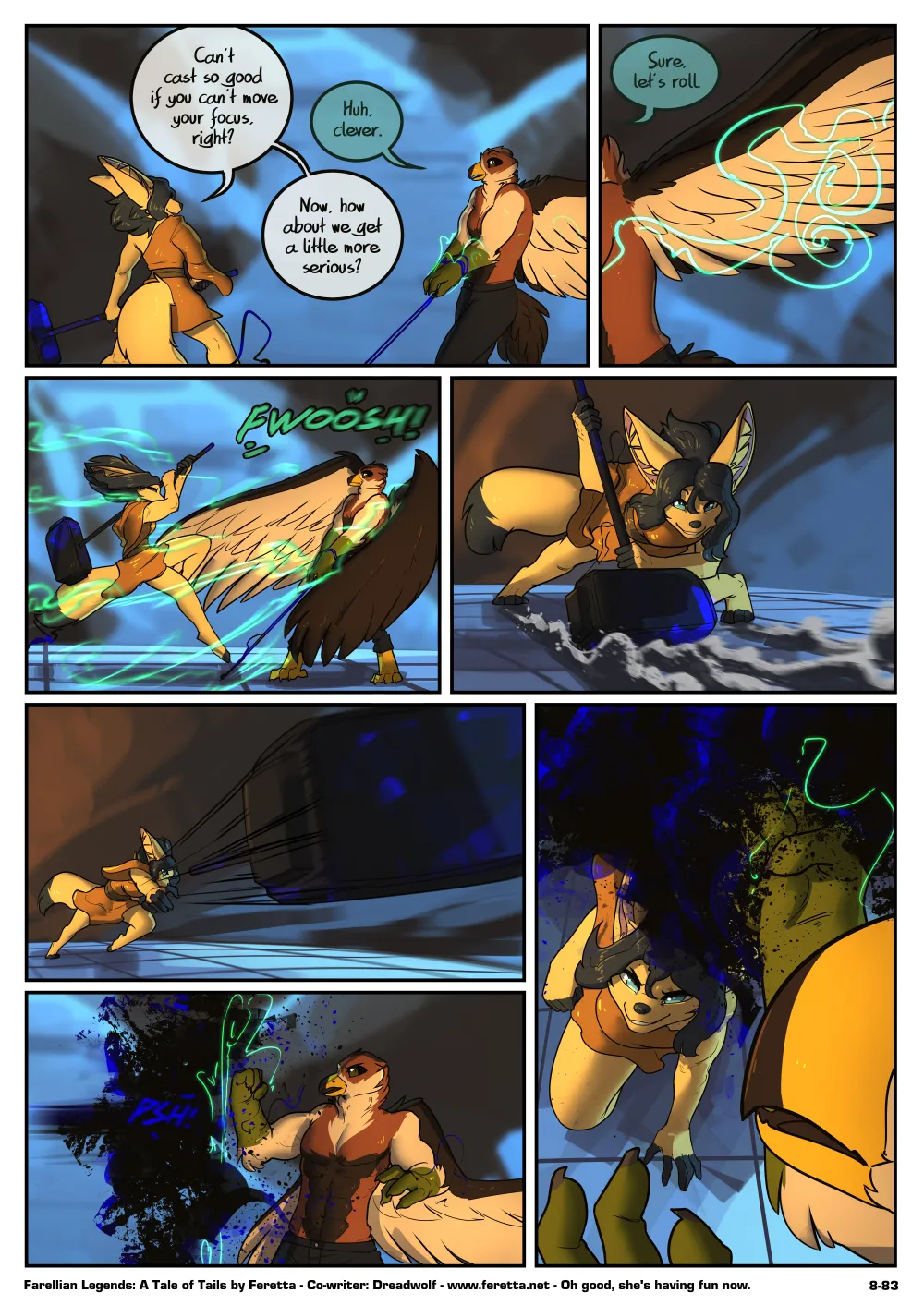 Feretta A Tale of Tails Chapter 8 - Power Play ongoing - Image 84