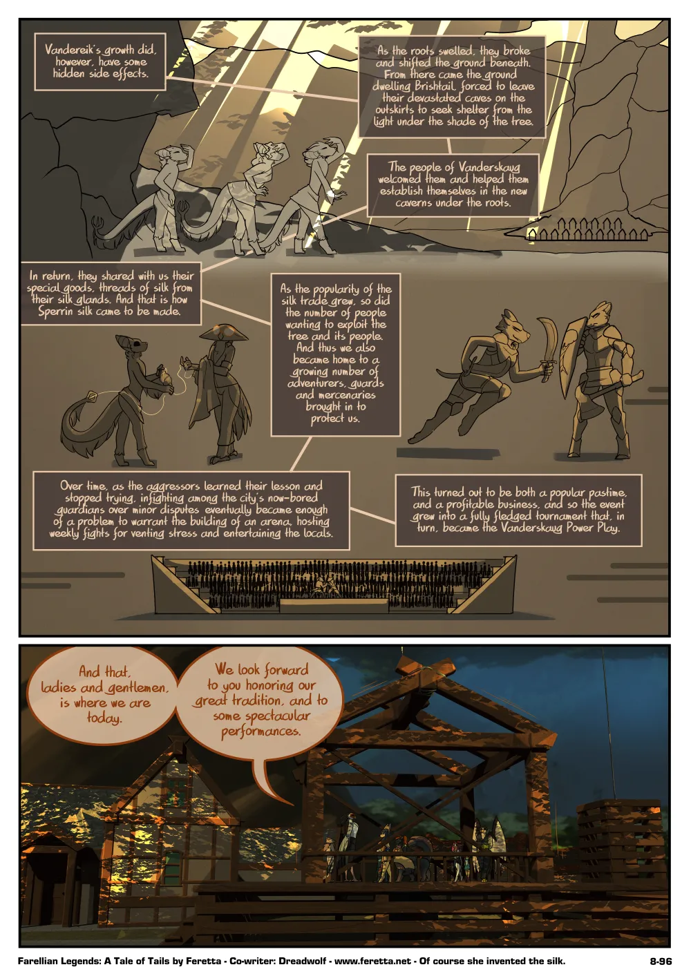 Feretta A Tale of Tails Chapter 8 - Power Play ongoing - Image 97