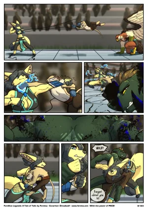 Feretta A Tale of Tails Chapter 8 - Power Play ongoing - Page 124