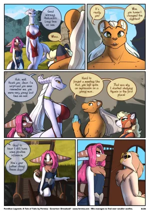 Feretta A Tale of Tails Chapter 8 - Power Play ongoing - Page 36