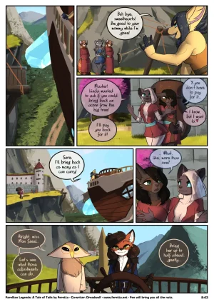 Feretta A Tale of Tails Chapter 8 - Power Play ongoing - Page 44