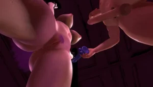 Fern gets her tits slapped with a dildo In BDSM Sex Training - Page 22