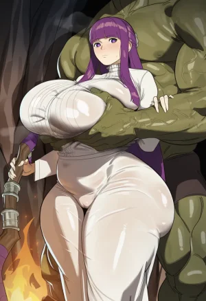 Fern x Orc PATREON RELEASE - QOSKindred - Page 9