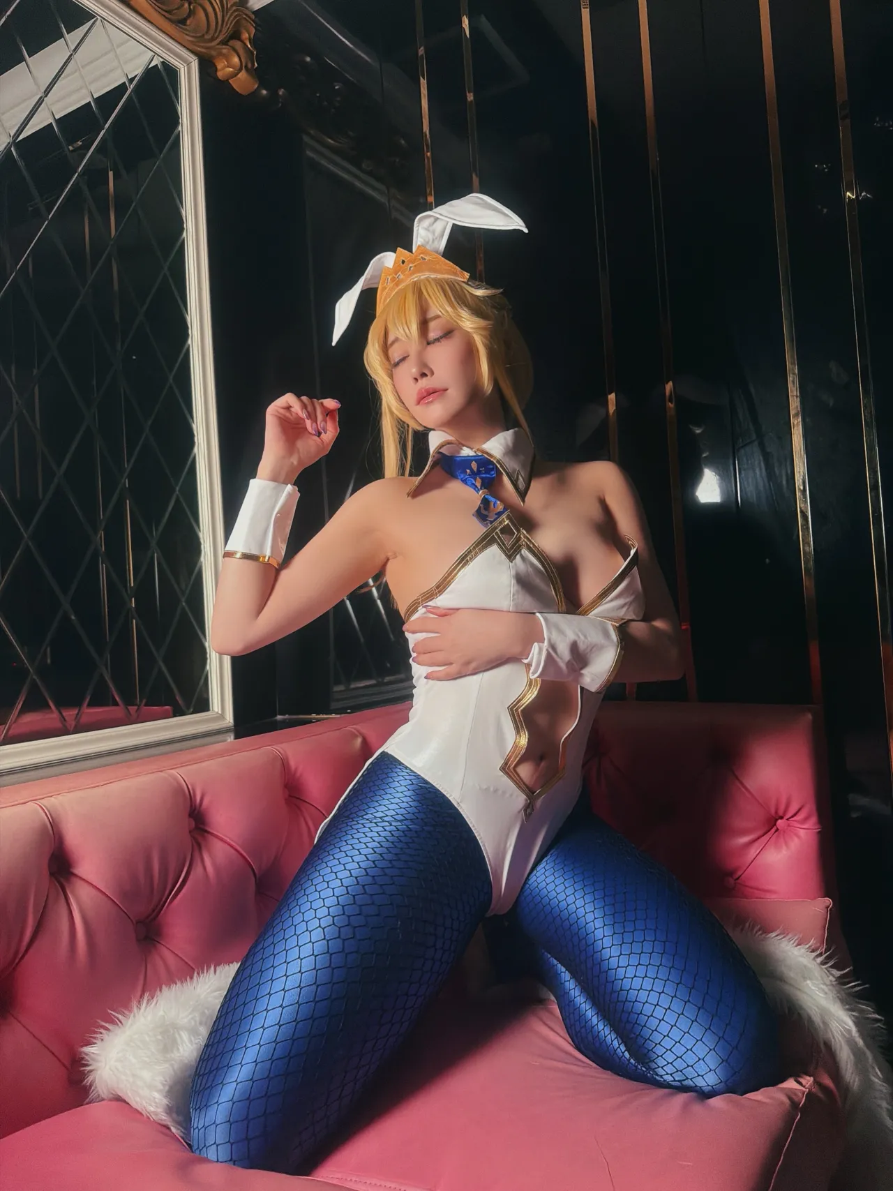 リバイバルFGOえっちなバニ上の人2回戦目テカタイ網バニーガールっていいよな - Image 22