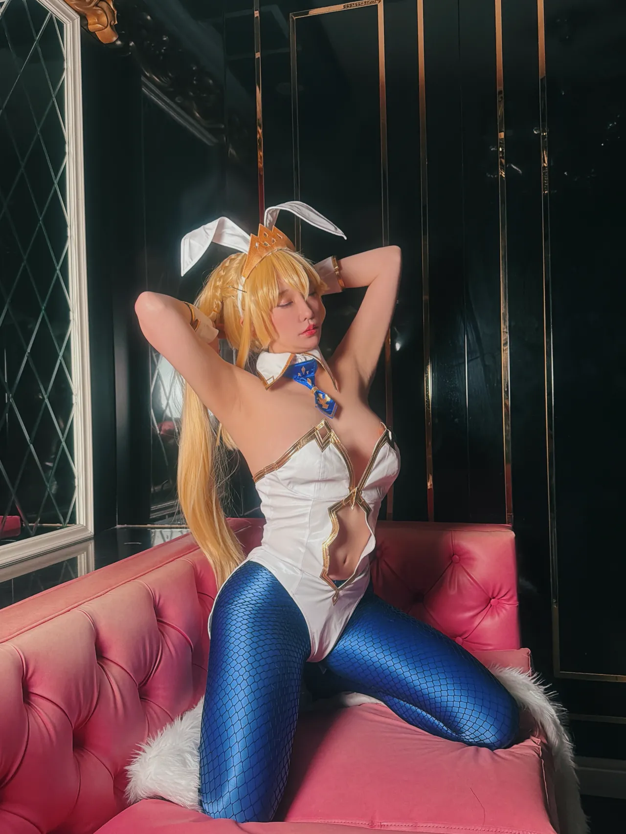 リバイバルFGOえっちなバニ上の人2回戦目テカタイ網バニーガールっていいよな - Image 25