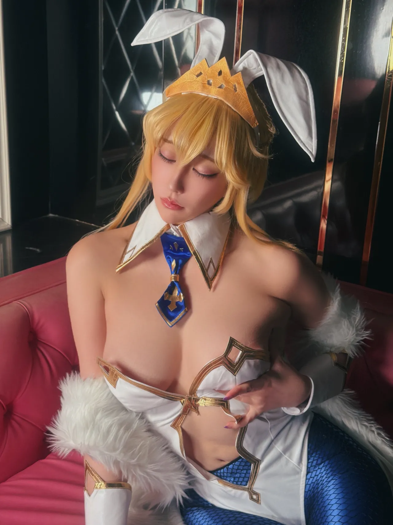 リバイバルFGOえっちなバニ上の人2回戦目テカタイ網バニーガールっていいよな - Image 4