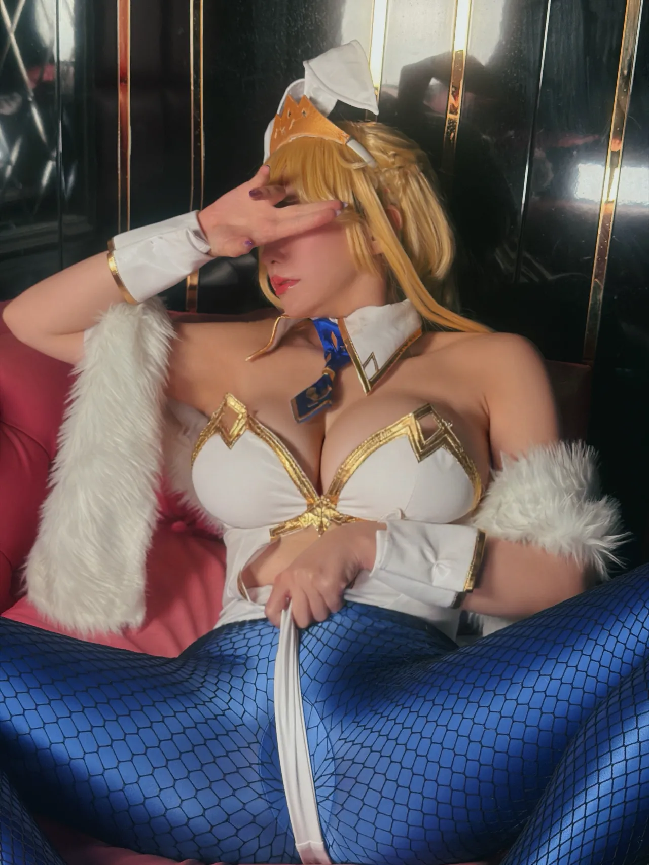 リバイバルFGOえっちなバニ上の人2回戦目テカタイ網バニーガールっていいよな - Image 5