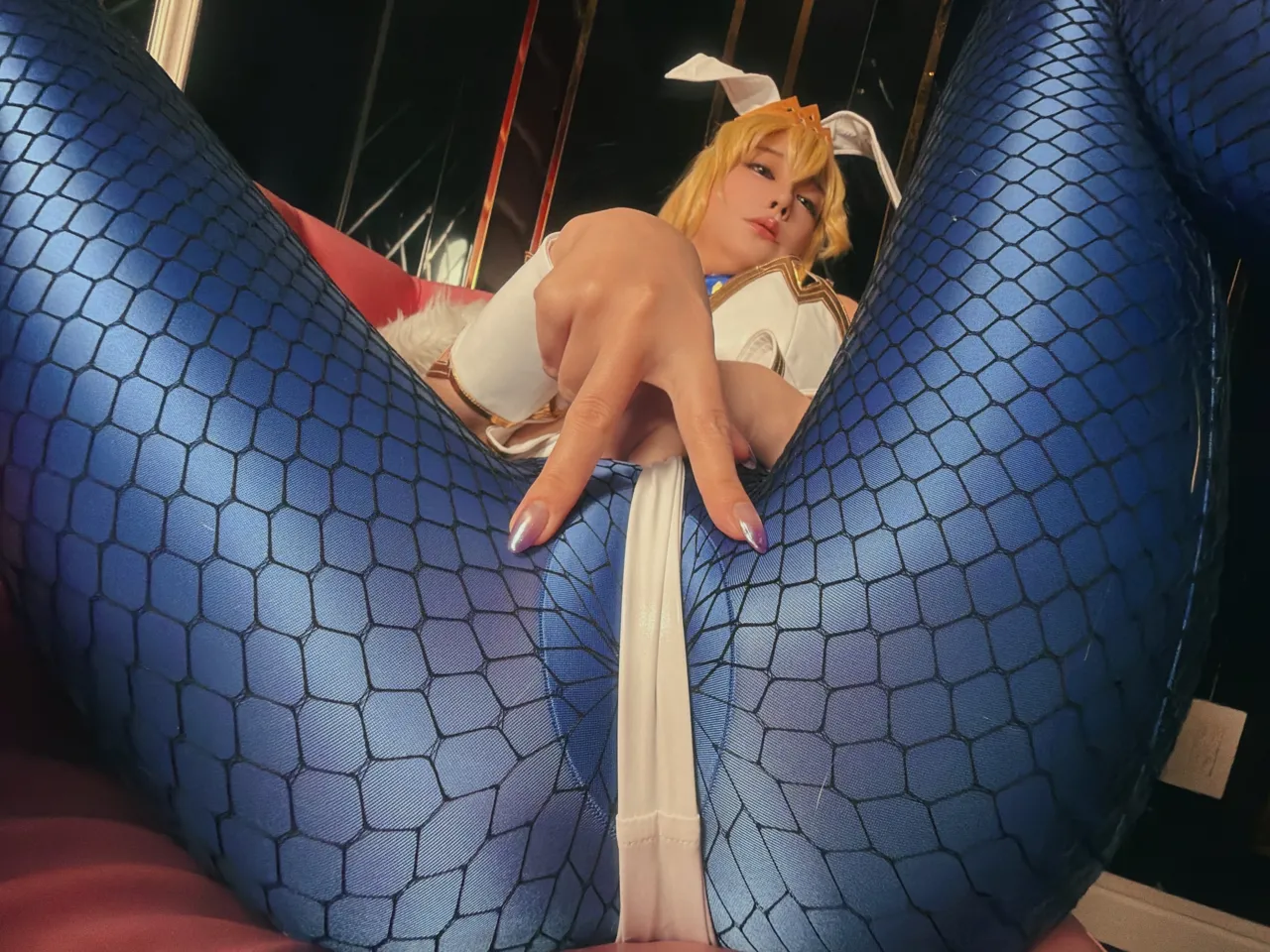 リバイバルFGOえっちなバニ上の人2回戦目テカタイ網バニーガールっていいよな - Image 6