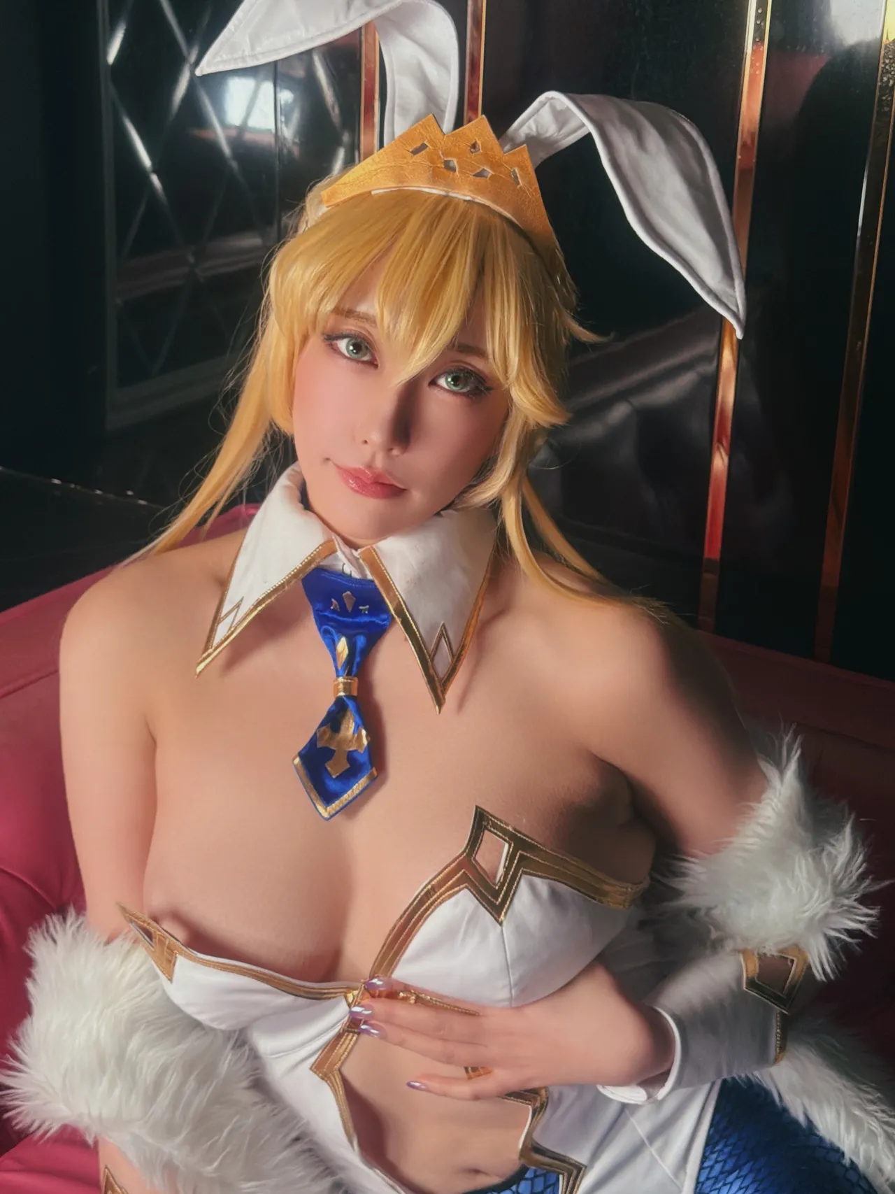 リバイバルFGOえっちなバニ上の人2回戦目テカタイ網バニーガールっていいよな - Image 7