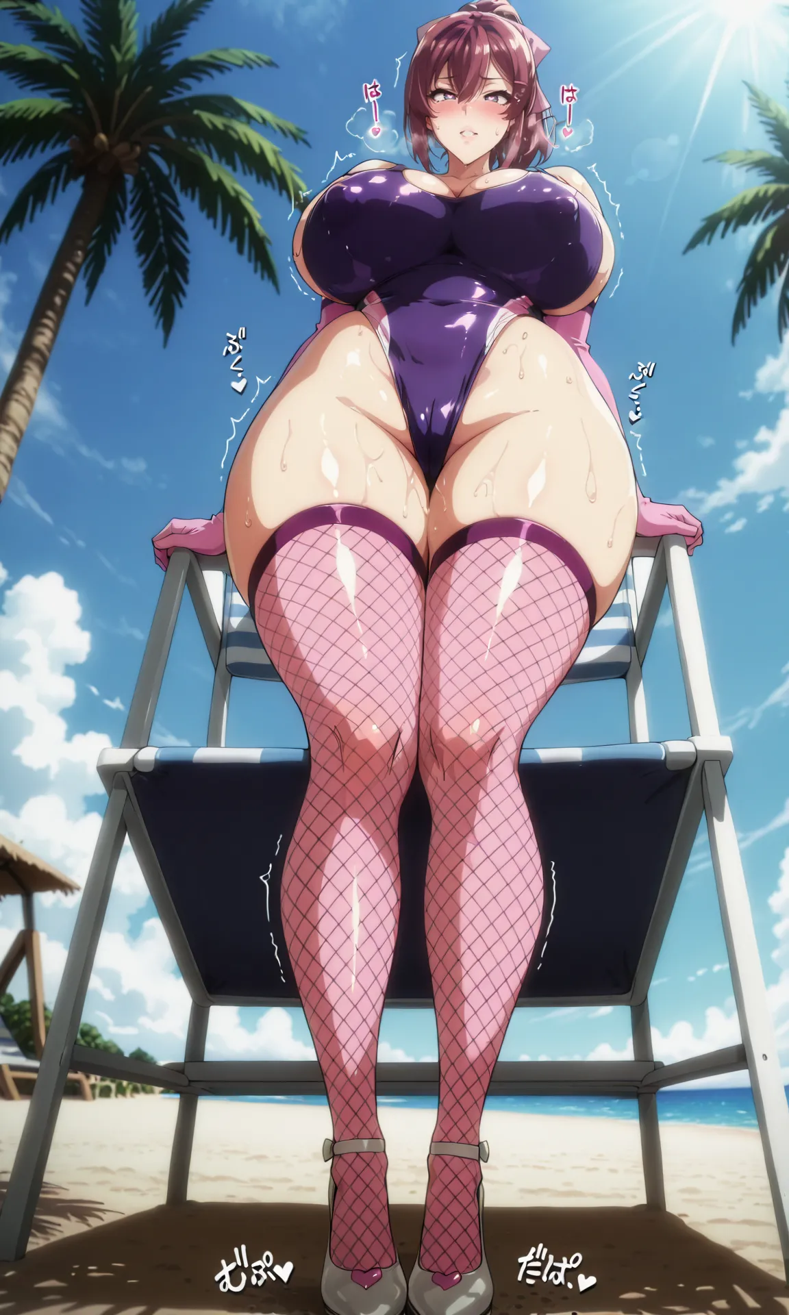 FHM894 Akane Nanao beach ntr2 - Image 1