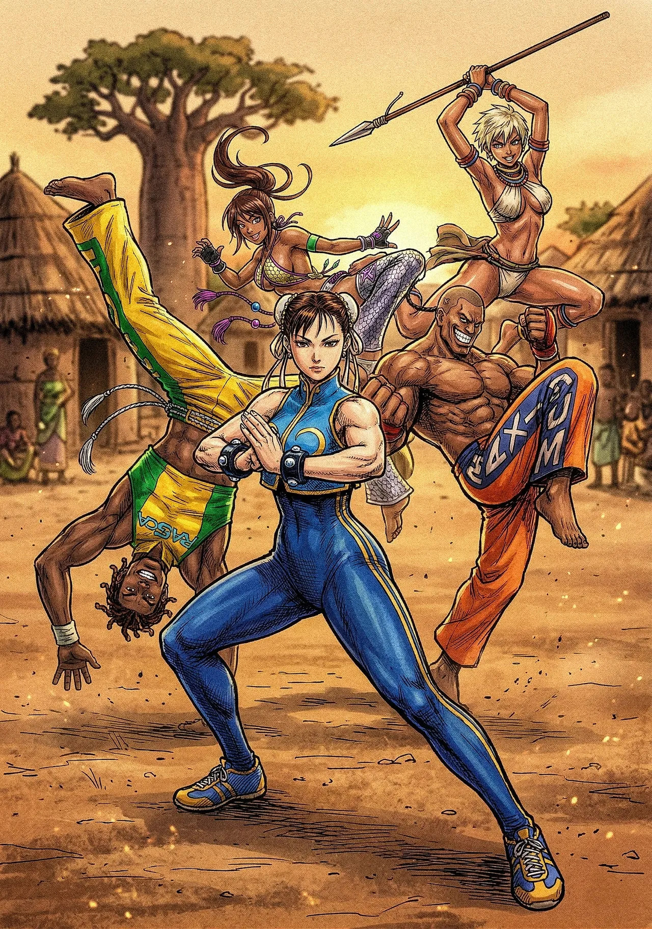 Fighting Games Characters Crossovers - Image 69