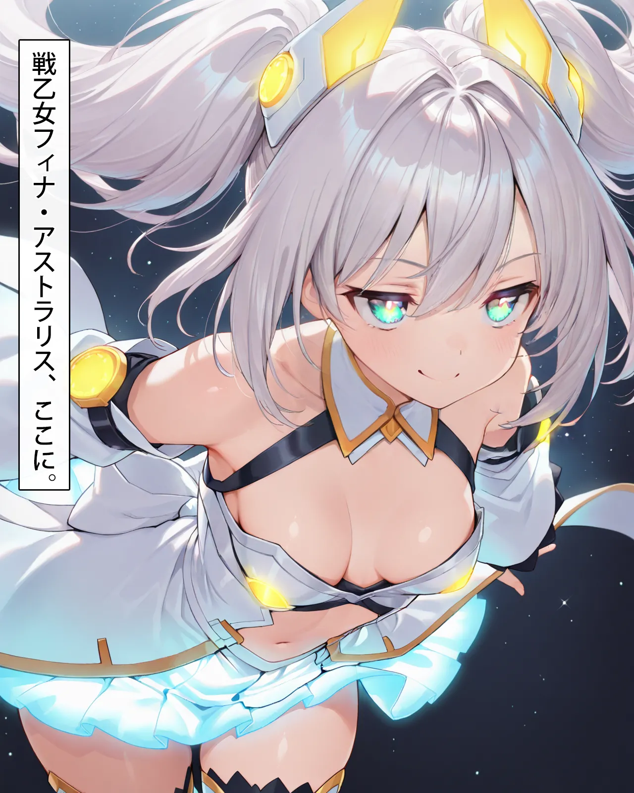 FinaAI Illustration Henshin Hiroin wa Haiboku o Shiranai Hazudatta Vol.01 - Image 12