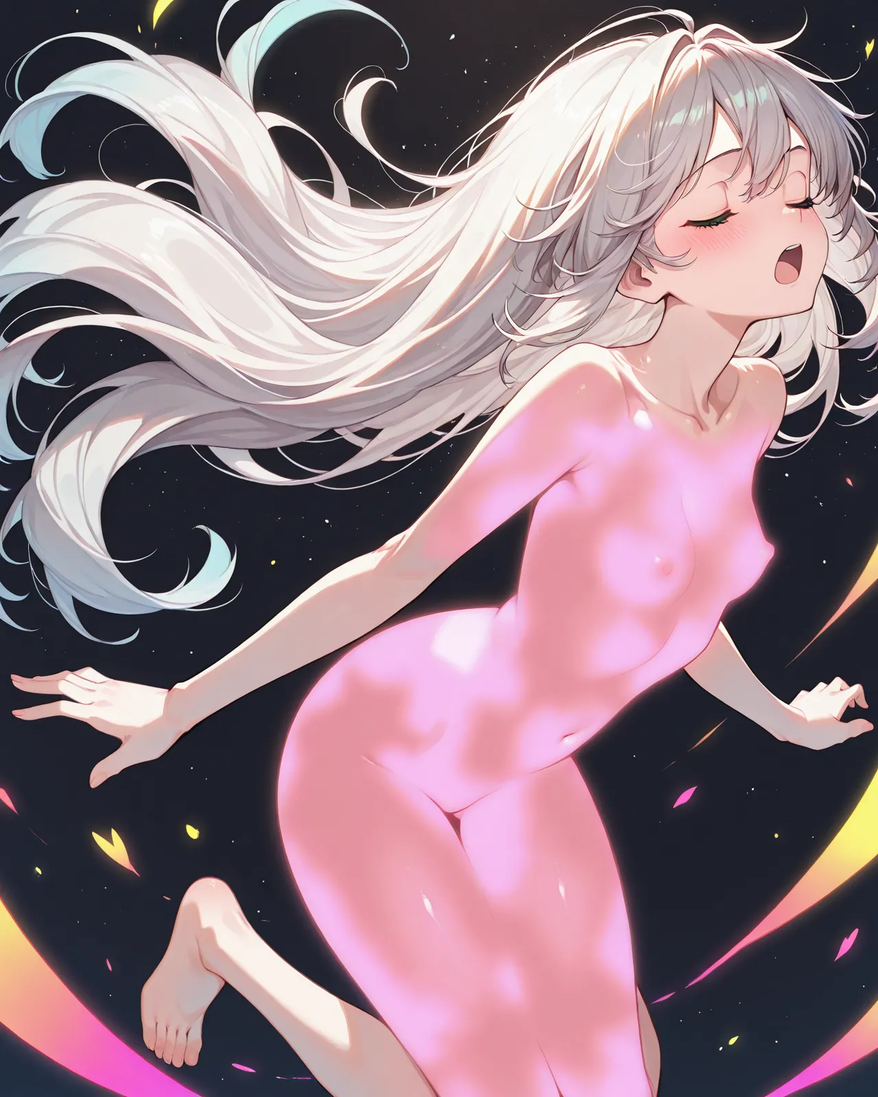 FinaAI Illustration Henshin Hiroin wa Haiboku o Shiranai Hazudatta Vol.01 - Image 76