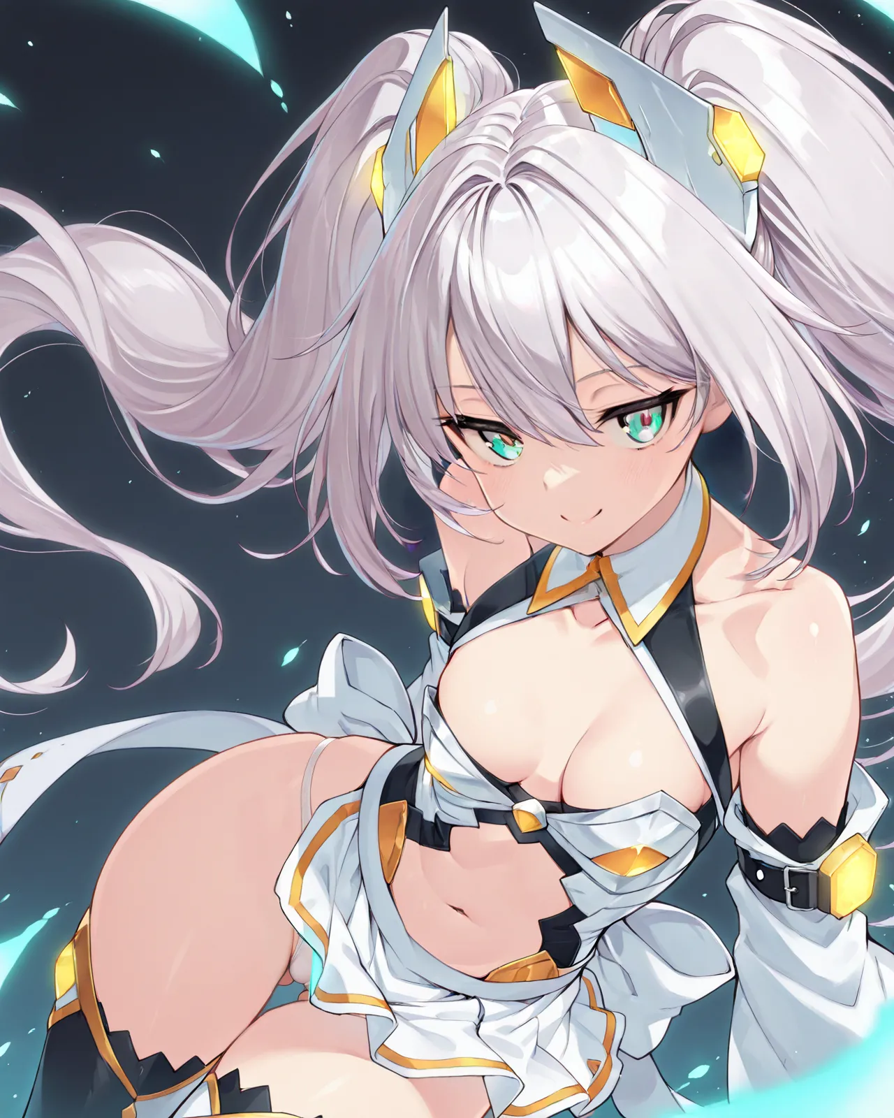 FinaAI Illustration Henshin Hiroin wa Haiboku o Shiranai Hazudatta Vol.01 - Image 79